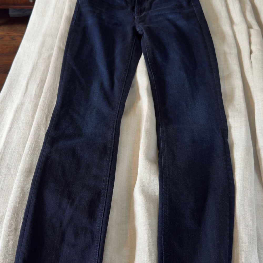 MOTHER Women's Deep Indigo Straight Leg Jeans